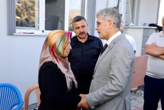 Vali Cahit Çelik’ten Çiftlik Belediye Başkanı Arif Çakıl’a taziye ziyareti
