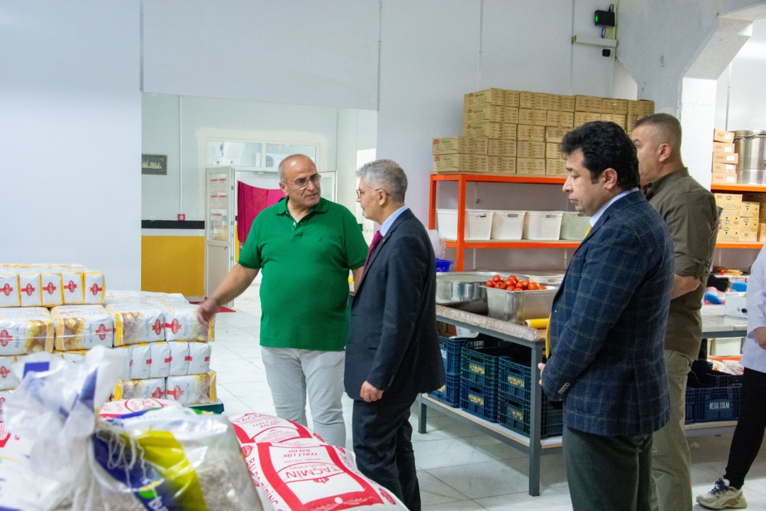 Vali Cahit Çelik’ten Tanem Catering’e ziyaret