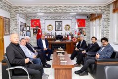 Vali Cahit Çelik’ten Ulukışla Belediyesi’ne ziyaret