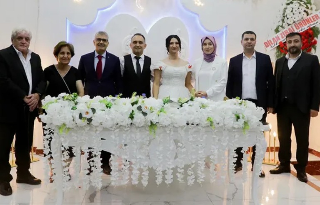 Vali Çelik, Düğün Merasimlerinde Genç Çiftlerin Yanında Oldu