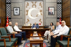 Vali Çelik, Yatırımcıları Ağırladı