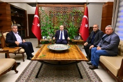 Vali Fidan, Kiledere heyetini kabul etti