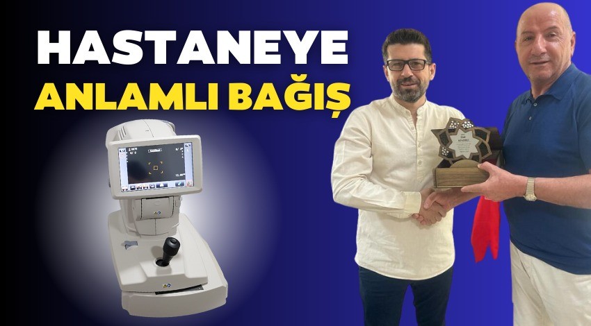 Vatandaş artık sıra beklemeyecek Hastaneye anlamlı bağış