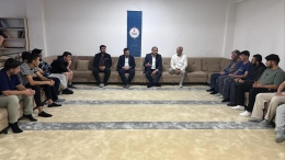 Vekil Uzkurt, İlim Yayma Cemiyeti’nde Öğrencilerle Buluştu