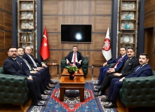 Yargı mensuplarından Vali Akmeşe’ye hayırlı olsun ziyareti