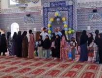 Yaz Kur’an Kursu sonunda öğrencilere hediye verildi 