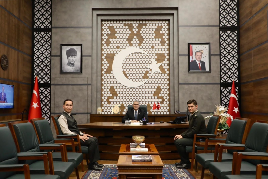 Yeni Atanan Askerlik Şube Başkanın’dan Vali Çelik’e Ziyaret