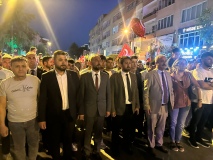 Yeniden Refah Partisi Niğde İl Başkanlığı, 15 Temmuz Fener Alayına Katıldı