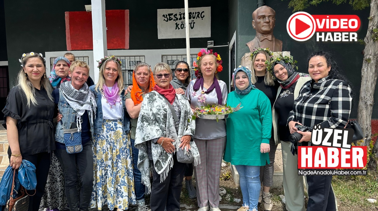 Yeşilburç Köyü’nde bahar kutlamaları devam ediyor