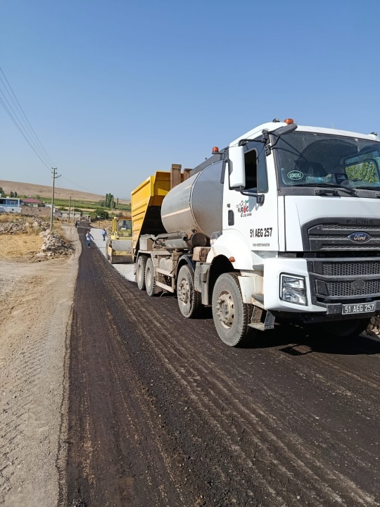 Yıldıztepe’de Asfalt Çalışması Başladı