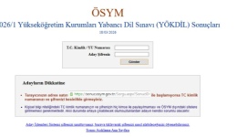 YÖKDİL Sonuç Sorgulama Ekranı 2026: ÖSYM YÖKDİL/1 Sınav Sonuçları Açıklandı mı?