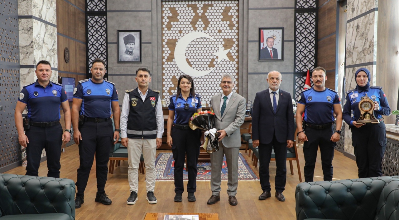 Zabıta Teşkilatı’ndan Vali Çelik’e Ziyaret
