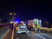 Zincirleme kaza: 2’si asker 5 yaralı